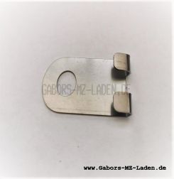 Halteblech für Lederlatz für Seitenwagen Stoye TM und SM