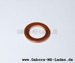 Anillo de sellado 6x10 TGL 0-7603-cobre