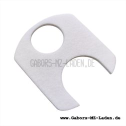 Tankschutz aus Filz - weiß - für Babetta 207