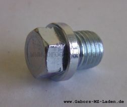 Ölablaßschraube M12x1,5 DIN 910 verzinkt