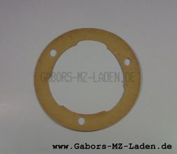 Gasket for sealing cap behind alternator 