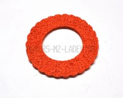 Fuel tank protection ring - foam rubber - orange - for 60mm filler cap 