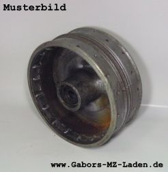 Hub and drum for front wheel ES 175,175/1,175/2,250,250/1,250/2,300 ETS 150,250