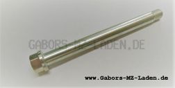 Eje pasante rueda delantera- ES/ETS 125/1, 150/1, TR150 - Longitud: aprox. 18 cm - rosca: M14 x1,5