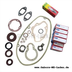 Komplettset zur Motorüberholung MM125, MM125/1, MM150, MM150/1 - 26-teilig - für ES 125,125/1,150,150/1, TS 125,150 wie wir es bei uns in der Werkstatt benutzen