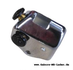 Gehäuse für Abblendschalter CHROM (Chromkappe), Metallausführung 8606.13/0-LAS/HL S50 ( mit Ausschnitt f. Kabel )