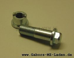 Set Ständerschraube und Bundmutter M14, Ständerbefestigung, passend für AWO 425T, 425S