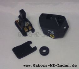 Abblendschalter m. Hupe kpl.  mit Ausschnitt - Plaste  8626.21/2 - LAS/S - ohne Tülle (14283)