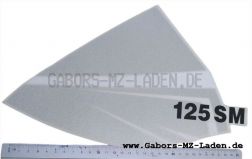 Dekorfolie SHV SM rechts silber