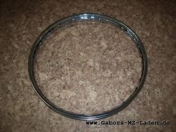 Felge 2,25x23 (1,35x19) STAHL chrom (Marke Radaelli) SR2, SR2E