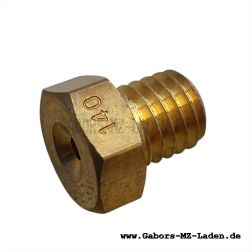 Hauptdüse (140/Primärseite)