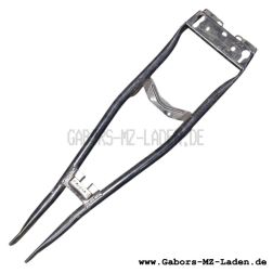 Top flange - powder coated black shiny, S53,S83