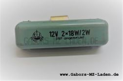 Bremslichtkontrollrelais 12V 2x18W/2W