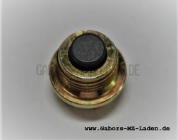 Ölablaßschraube mit Magnet - M18x1,5 - Schlüsselweite 17-