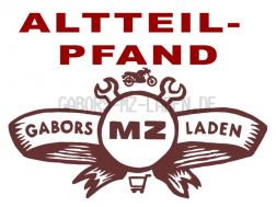 Pfand für Zylinder S51, wird bei Abgabe eines regenerierbaren Altteils zurückerstattet