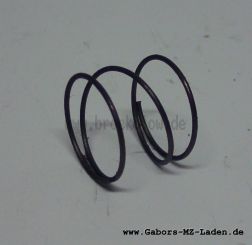 Végütköző nyomórugó