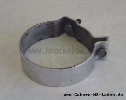 Schelle mit Halterung, verchromt