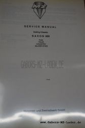 Reparaturanleitung Saxon 500, eng.