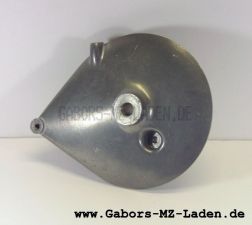 Brake backing plate, smooth