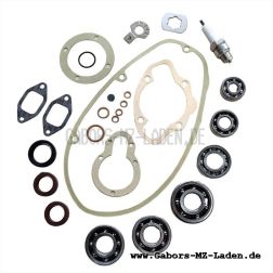 Complete set for engine overhaul MM125/3, MM150/3 - 26 pieces - for TS 125,150 as we use it in our workshop