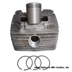 ETZ 250 Austausch Zylinder/Kolben mit neuem Gewinde, regeneriert, inkl. Kolben, Bolzen, Ringen und Sicherungsringen