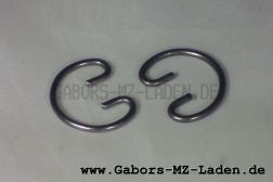 Circlip bombés 18 (2 piece) pour axe de piston MZ 250/300