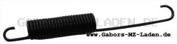 Zugfeder, außen, schwarz