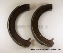 Satz Stahl Bremsbacken mit Belag regeneriert BK 350