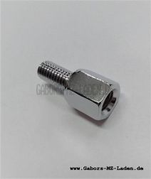 Adaptador para espejo interior + exterior M8 rosca derecha