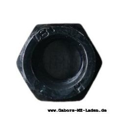 Sechskantmutter DIN 985-M6-8-A4R schwarz chrom.