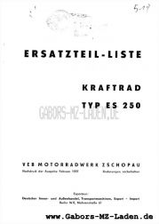 MZ ES 250 Doppleport