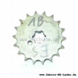 Kettenrad/Ritzel 18Z