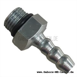 Aluminium-Schlauchstutzen ø 6,5 mm zum Kraftstoffhahn