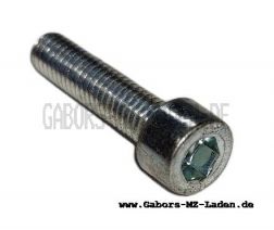 Tornillo hueco hexagonal - M6x25 DIN 912 galvanizado