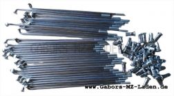 Speichensatz M3,5x164 gekröpft 19" Pannonia T5, T5H, TL, TLB, TLF