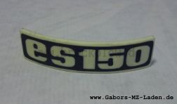 Typabzeichen Kotflügel ES 150 Kunststoff