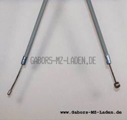 Bowden cable, starter cable flat - grey