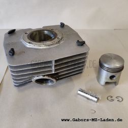 Austausch Zylinder/Kolben komplett ETS 250/ES 250/2 19PS, regeneriert, inkl. Original MEGU-Kolben, Bolzen, Ringen und Sicherungsringen