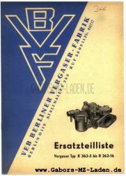 BVF H 362-5 bis H 362-16