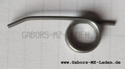 Feder für Fußschalthebel Baghira blank