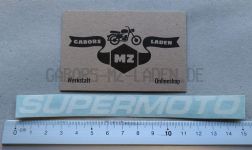 Aufkleber "Supermoto"