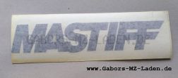 Klebefolie "Mastiff", schwarz
