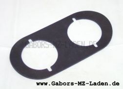 Unterlegplatte für Blink- und Positionsleuchte Seitenwagen