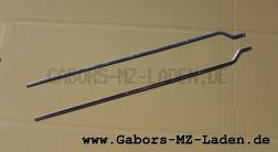 Satz Zierleisten für Sitzbank ES 175,175/1,250,250/1,300 Aluminium poliert