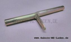 Fußrastenrohr links für gekapselte Hauptständerfeder