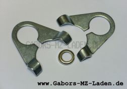 Satz Klemmschellen für Rückspiegel lang TS 250