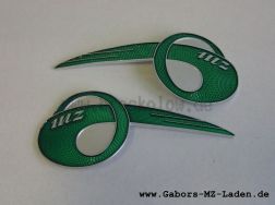 Tankabzeichen, Paar groß geschwungen