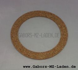 Junta, corcho para tapa del depósito de combustible  - 60mm
