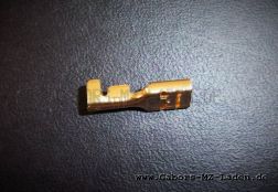 Flachsteckhülse 6,3 - Kabelschuh DIN 46247 für Kabel 0,75-1,5