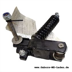 Schwinge Velorex schwarz Vollst. mit Federbein (Achse 15mm)